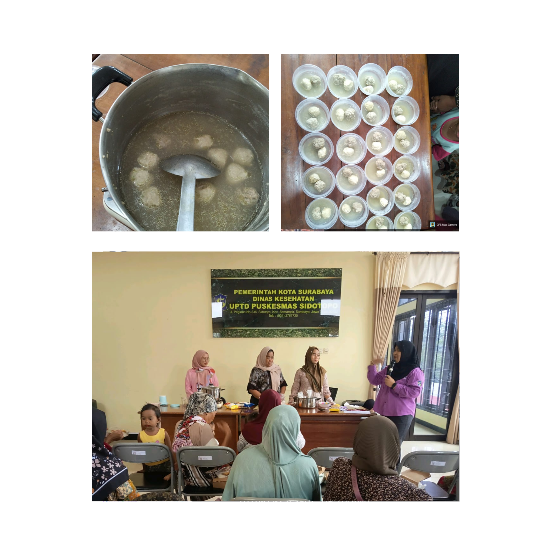 Inovasi Anting Nusant-ra : Demo Masak Pentol Kelor sebagai menu kudapan Balita