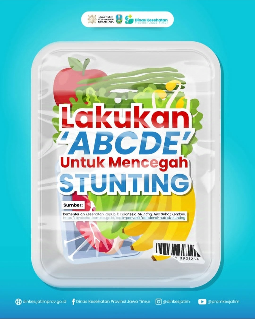 Lakukan ABCDE untuk mencegah stunting