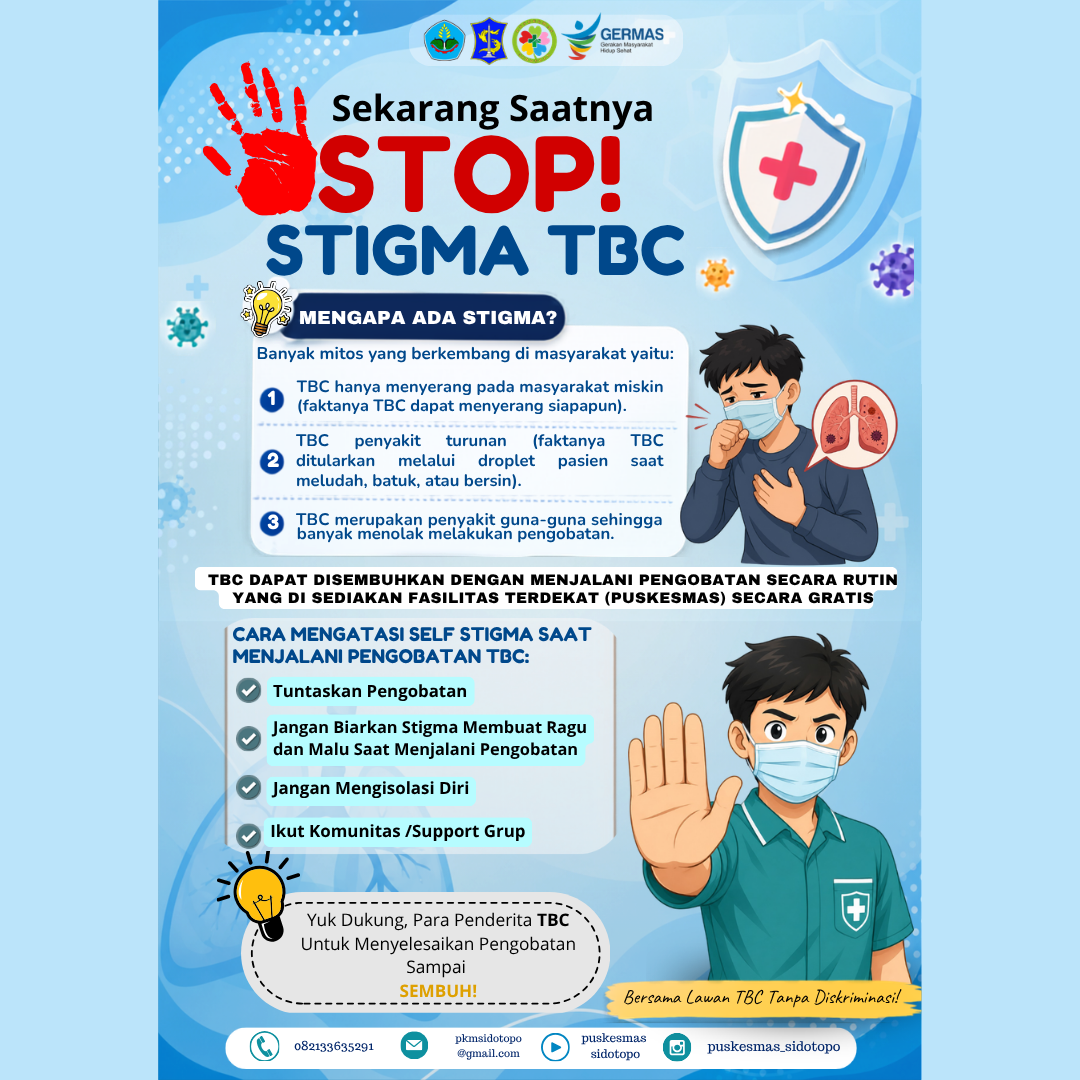 Sekarang Saatnya Stop Stigma TBC!!