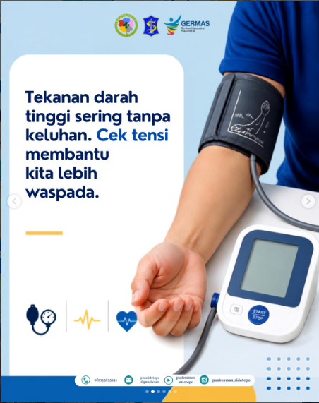 Merasa Sehat? Jangan Lupa Cek Tensi!