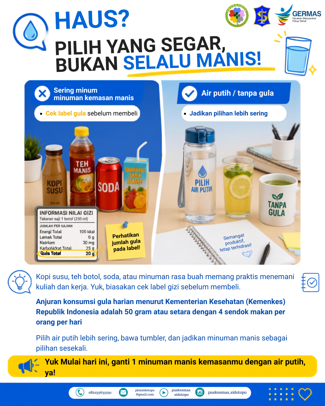 HAUS? Pilih yang Segar, Bukan Selalu yang Manis!