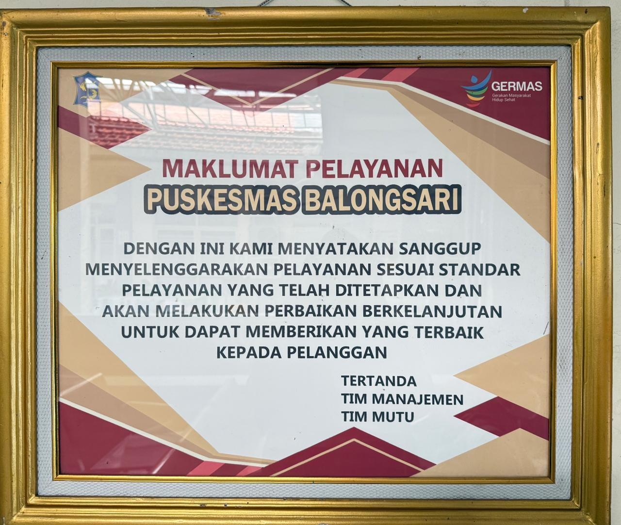 Maklumat Puskesmas Balongsari
