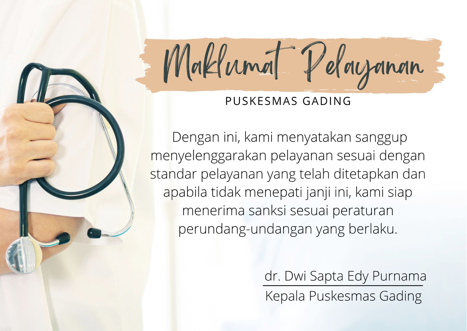 Maklumat Puskesmas Gading