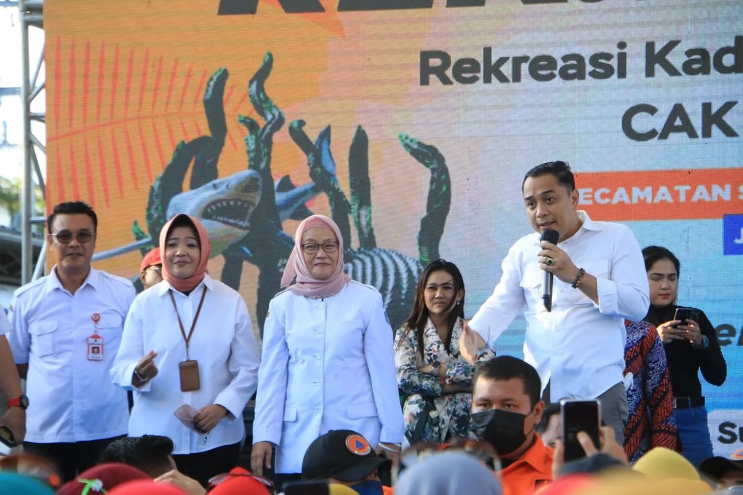 REK AYO REK, AJANG REKREASI KADER SURABAYA HEBAT BARENG CAK ERI DAN NING RINI DI KECAMATAN SEMAMPIR, KENJERAN, JAMBANGAN, SIMOKERTO DAN GUNUNG ANYAR