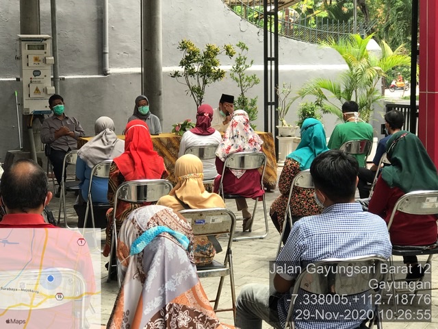 Kegiatan Doa Bersama Dinas Kesehatan Kota Surabaya