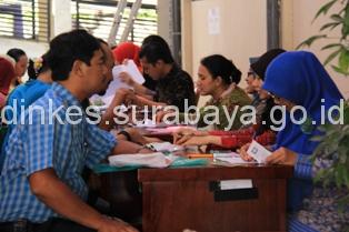 Lokasi Pendataan Pindah ke Kantor Dinkes Kota Surabaya