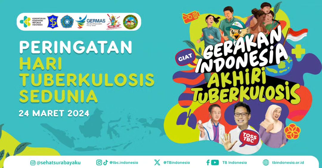 24 MARET DIPERINGATI SEBAGAI HARI TUBERKULOSIS SEDUNIA