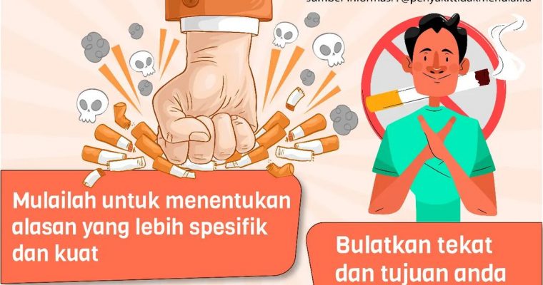 LANGKAH BERHENTI MEROKOK DENGAN LAYANAN KONSULTASI GRATIS
