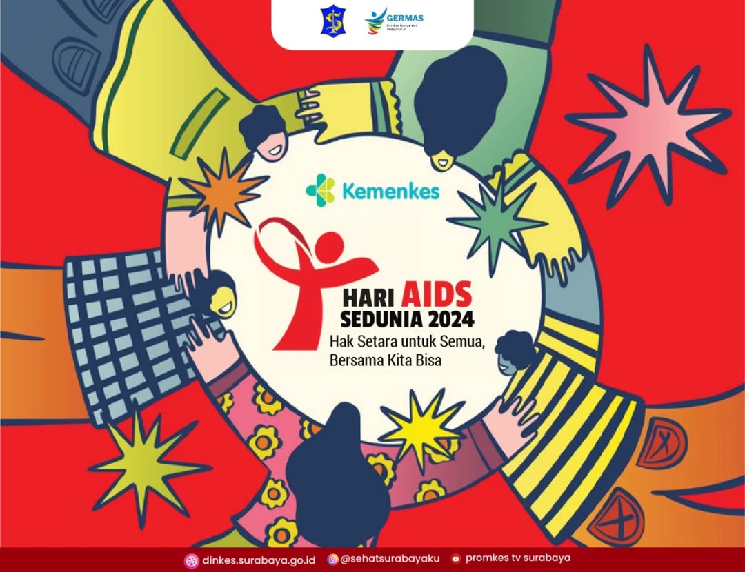 Hari AIDS Sedunia 2024: “Hak Setara untuk Semua, Bersama Kita Bisa”