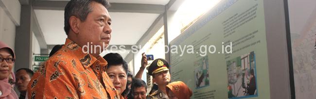 Presiden RI Tinjau Fasilitas Puskesmas dan Penerapan JKN di Pucang Sewu