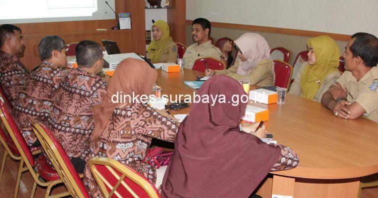 Ke Surabaya Untuk Pelajari Sistem Informasi Manajemen Puskesmas